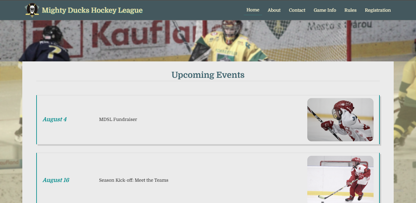 Mighty Ducks Hockey League